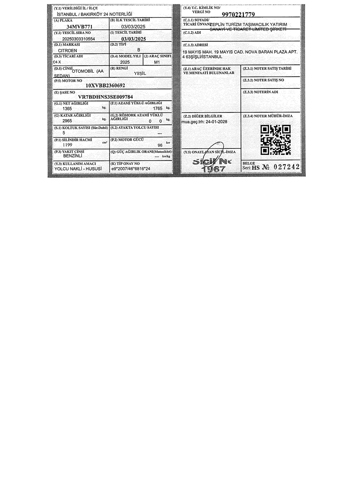 Citroen C4 X YOU 1.2 Puretech 130 EAT8, fotoğraf 76